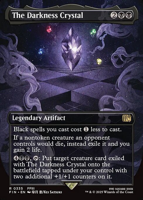 The Darkness Crystal - (fin-335) - Near Mint (*Foil )