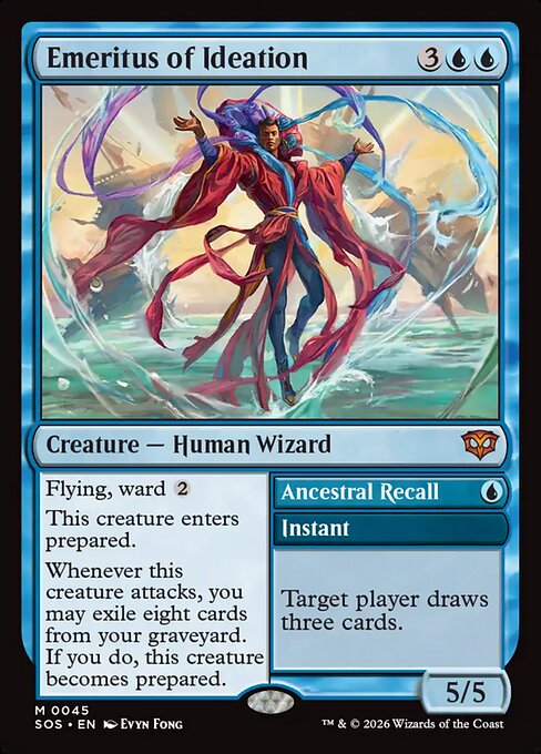 Emeritus of Ideation // Ancestral Recall — sos — 45