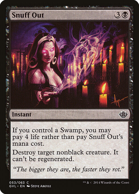 Snuff Out - (gvl Duel Decks Anthology: Garruk vs. Liliana-53)