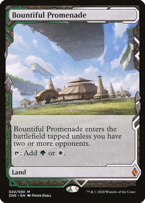 Bountiful Promenade - (zne Zendikar Rising Expeditions-20)