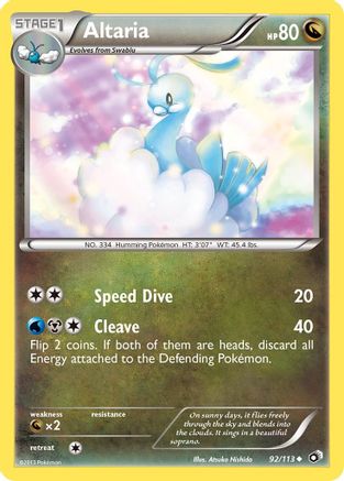 Altaria - Legendary Treasures #92