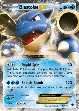Blastoise EX - XY Base Set #29