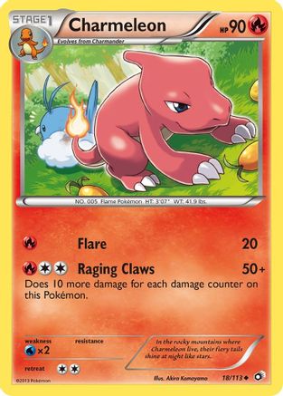 Charmeleon - Legendary Treasures #18