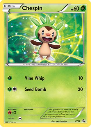 Chespin - XY01 - XY Promos #XY01