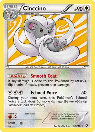 Cinccino - Legendary Treasures #105