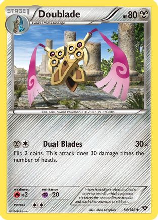 Doublade - XY Base Set #84