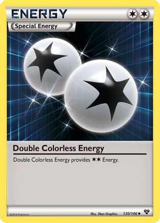 Double Colorless Energy - XY Base Set #130