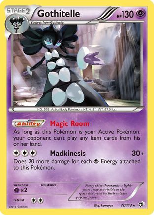 Gothitelle - Legendary Treasures #72