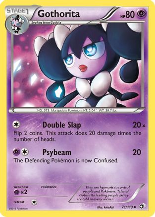 Gothorita - Legendary Treasures #71
