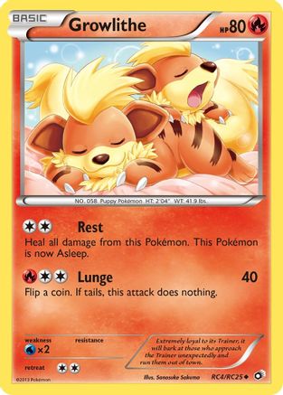 Growlithe - Legendary Treasures: Radiant Collection #RC4