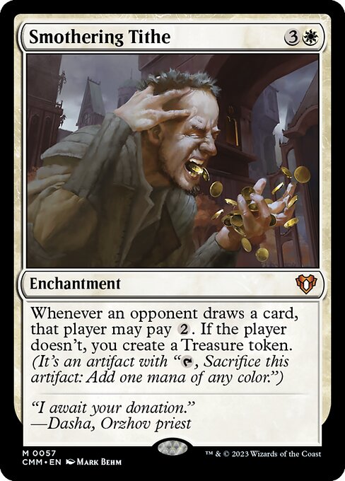Smothering Tithe - cmm Commander Masters - #57