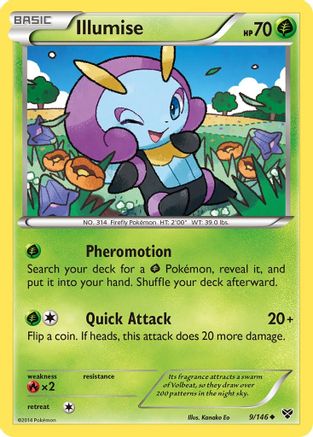 Illumise - XY Base Set #9