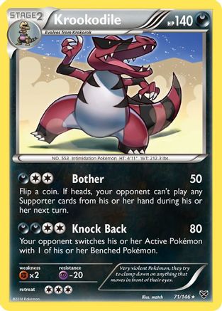 Krookodile - XY Base Set #71
