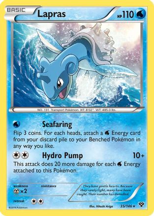 Lapras - XY Base Set #35