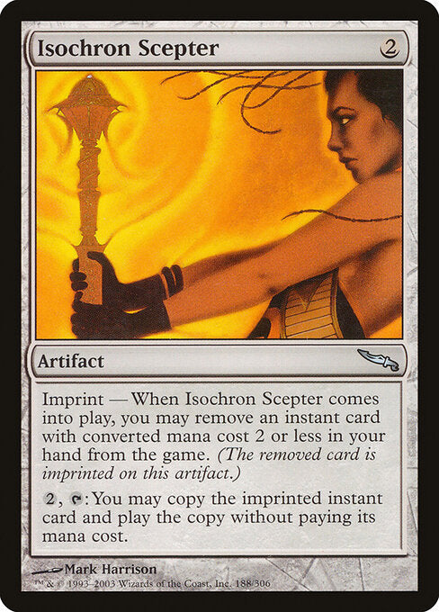 Isochron Scepter - mrd Mirrodin - #188