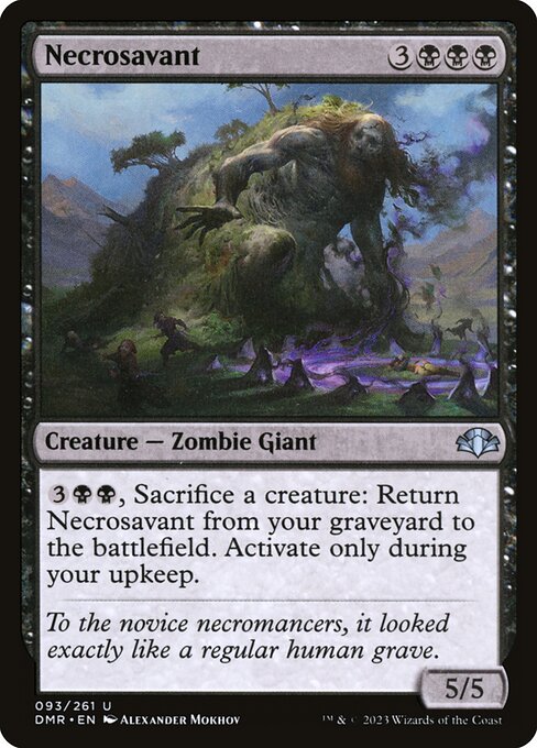 Necrosavant — DMR — 93