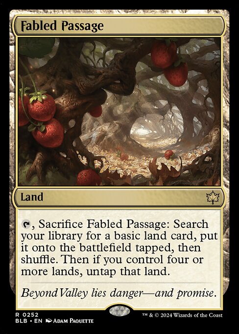 Fabled Passage — BLB — 252