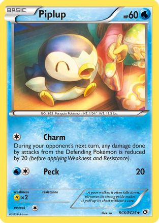 Piplup - Legendary Treasures: Radiant Collection #RC6