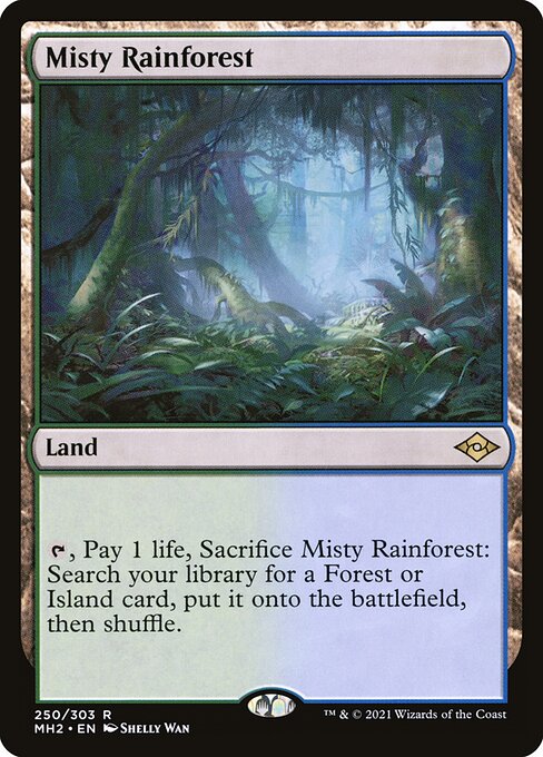 Misty Rainforest - (mh2 Modern Horizons 2-250)