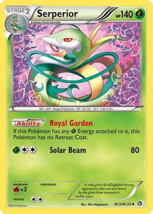 Serperior - Legendary Treasures: Radiant Collection #RC3