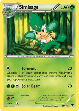 Simisage - XY Base Set #11