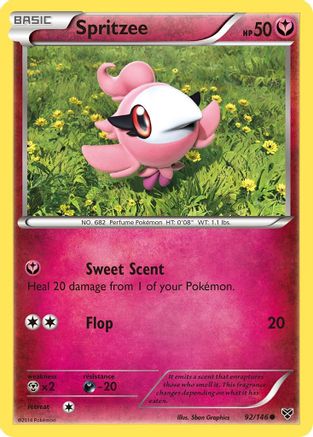 Spritzee - XY Base Set #92