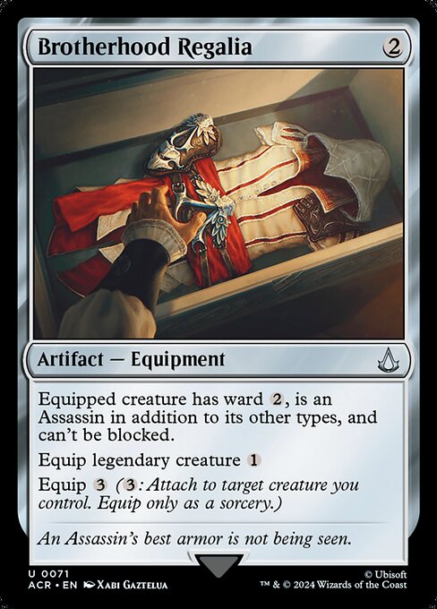 *Foil Brotherhood Regalia — ACR — 71