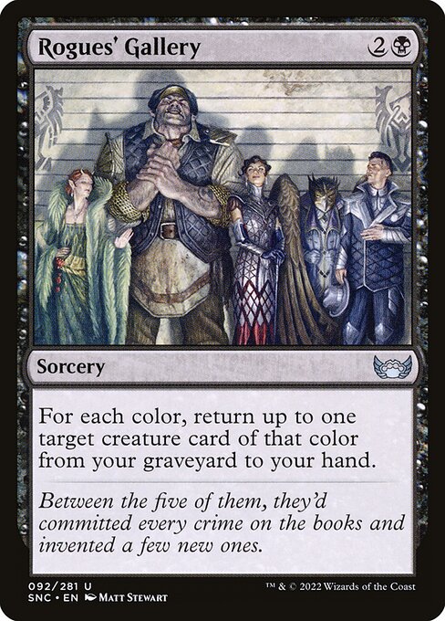 Rogues' Gallery — SNC — 92