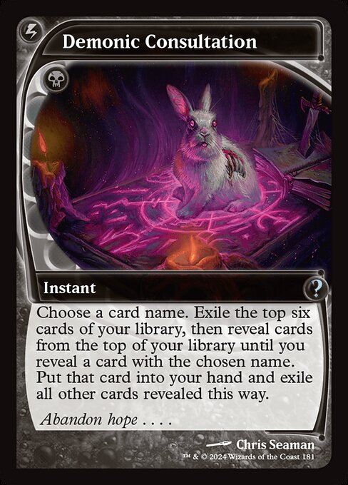 Demonic Consultation — MB2 — 181