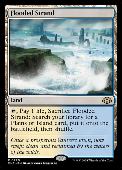 Flooded Strand - (mh3 Modern Horizons 3-220)