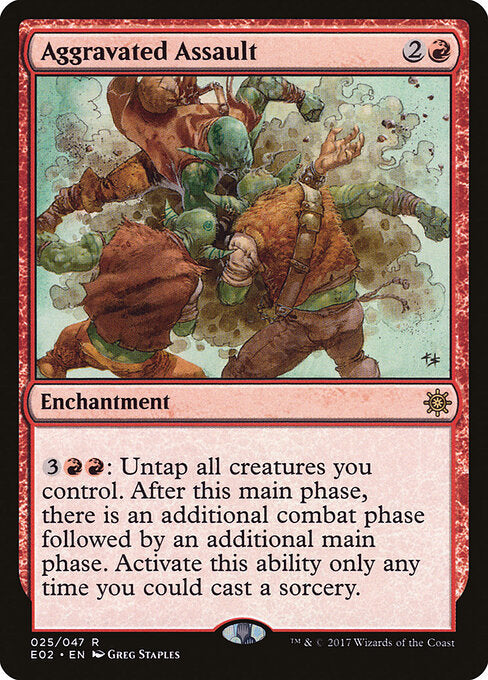 Aggravated Assault - e02 Explorers of Ixalan - #25