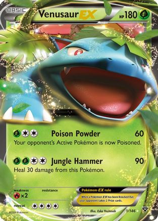 Venusaur EX - XY Base Set #1