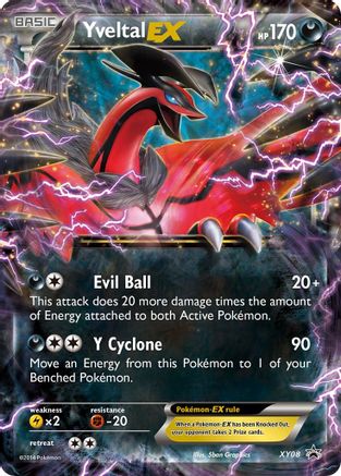 Yveltal EX - XY08 - XY Promos #XY08