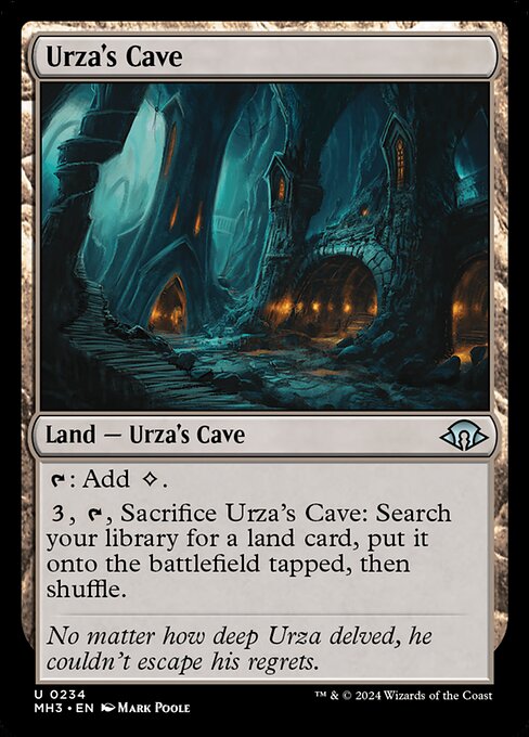 *Foil Urza's Cave — MH3 — 234