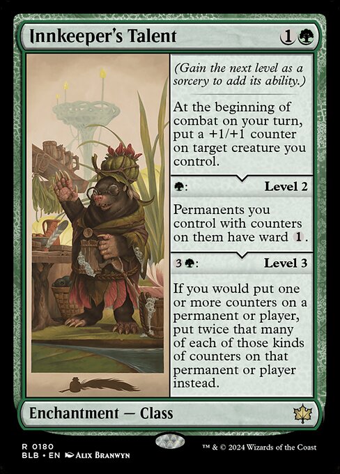 Innkeeper's Talent — BLB — 180