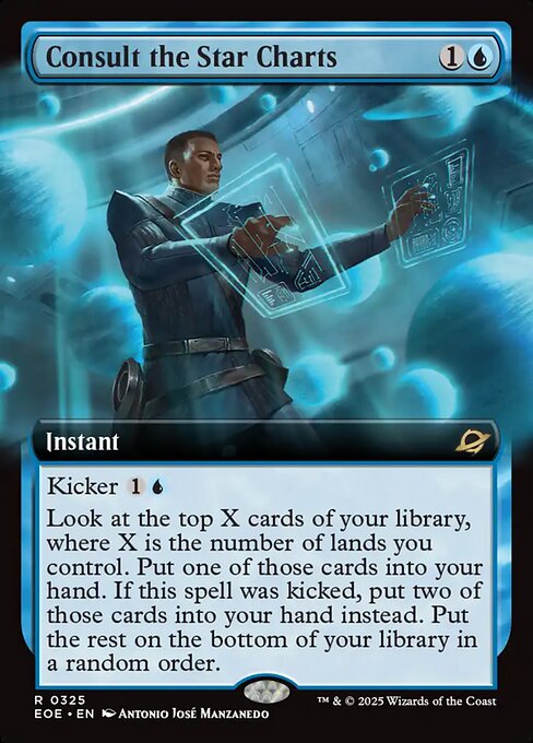 Consult the Star Charts - (eoe-325) - Lightly Played (*Foil )