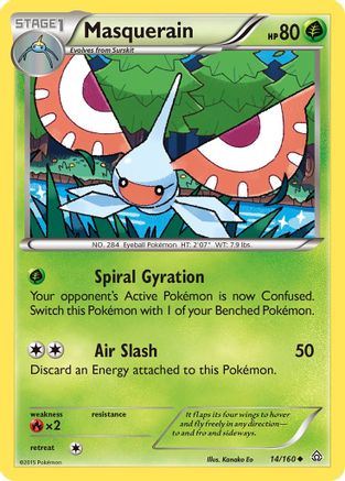 Masquerain - XY - Primal Clash #14