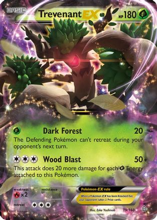 Trevenant EX - XY - Primal Clash #19