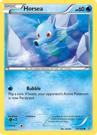 Horsea - XY - Primal Clash #30