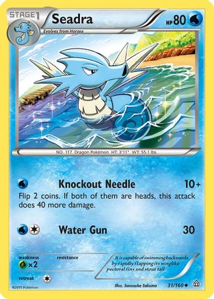 Seadra - XY - Primal Clash #31