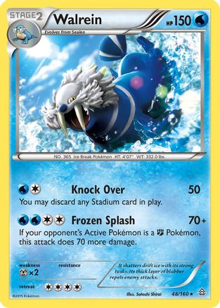 Walrein - XY - Primal Clash #48