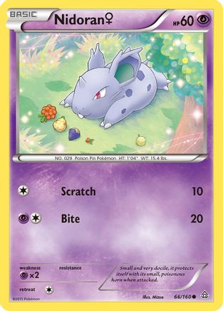 Nidoran (F) - XY - Primal Clash #66