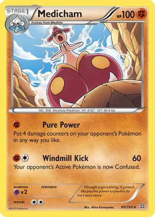 Medicham - XY - Primal Clash #80