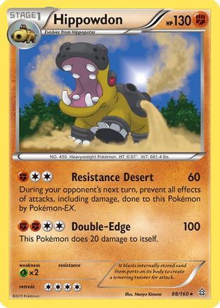 Hippowdon - XY - Primal Clash #88