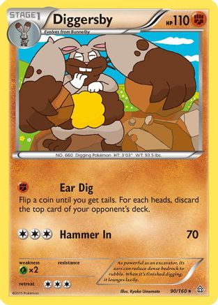 Diggersby - XY - Primal Clash #90