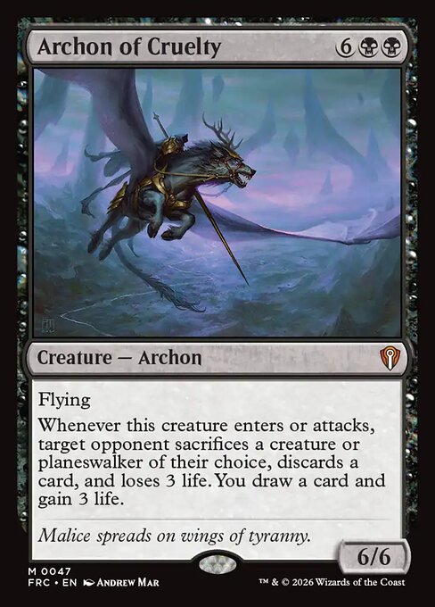 Archon of Cruelty - frc Reality Fracture Commander - #47