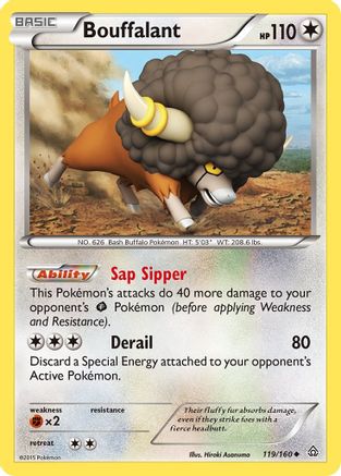 Bouffalant - XY - Primal Clash #119