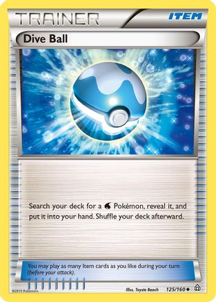 Dive Ball - XY - Primal Clash #125