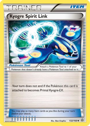 Kyogre Spirit Link - XY - Primal Clash #132