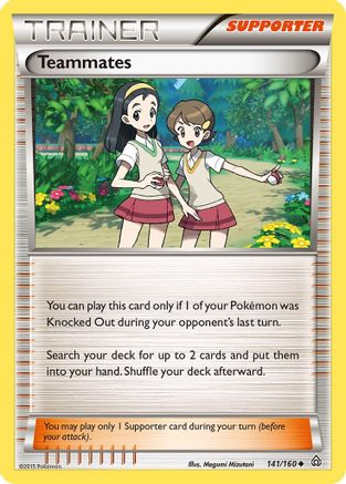 Teammates - XY - Primal Clash #141